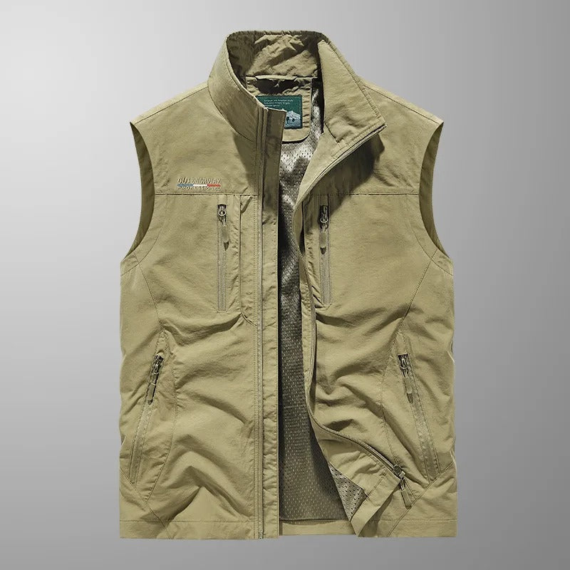 Cargo Vest Men, Breathable and Functional
