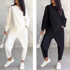 Women's Two-Piece Set, Casual Top and Pants