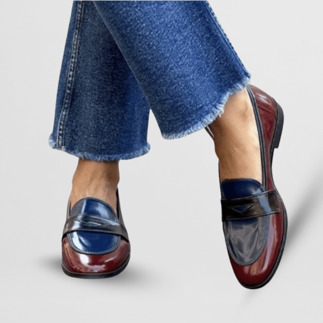 Chiara Chic Comfortable White Loafers for Women