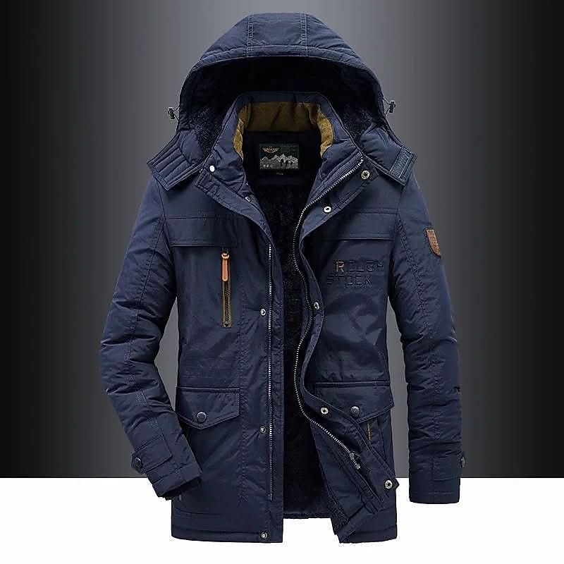 Puffer Jacket Men, Quilted and Warm for Cold Days
