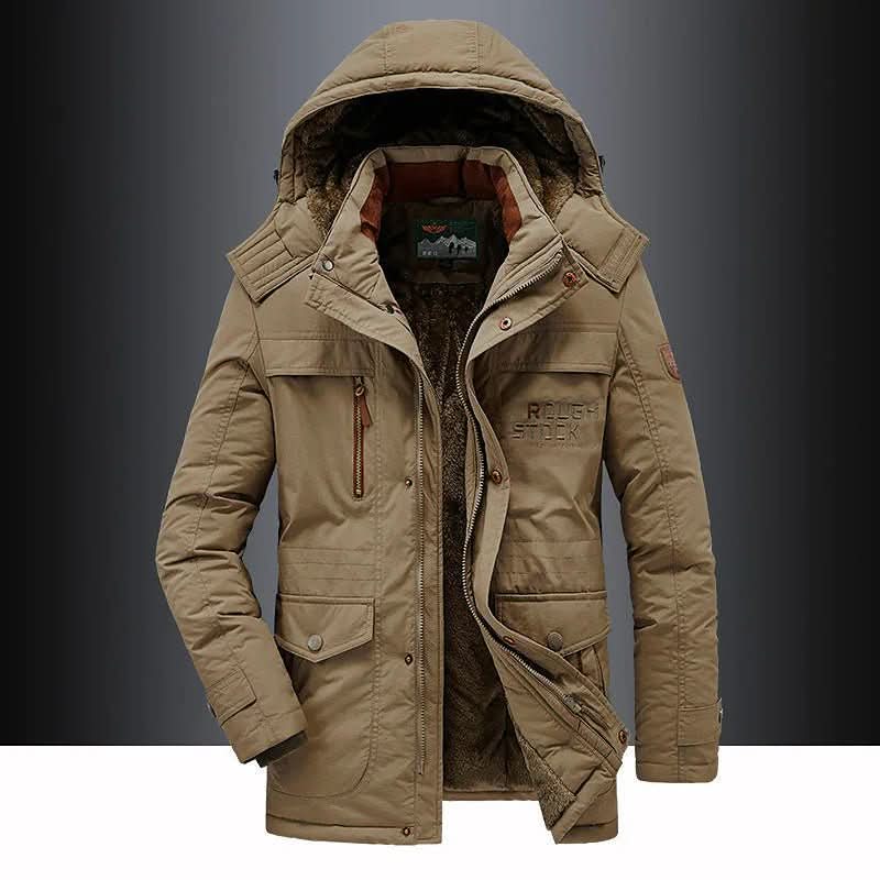 Puffer Jacket Men, Quilted and Warm for Cold Days