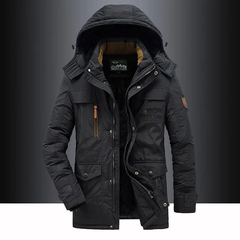 Puffer Jacket Men, Quilted and Warm for Cold Days
