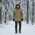 Puffer Jacket Men, Quilted and Warm for Cold Days