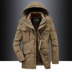 Puffer Jacket Men, Quilted and Warm for Cold Days