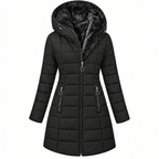 Puffer Jacket Women Quilted Thick Insulated