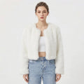 Women's Faux Fur Jacket, Warm and Elegant for Winter
