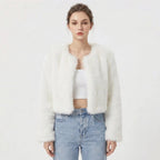 Women's Faux Fur Jacket, Warm and Elegant for Winter