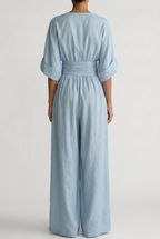 CHESKA | Elegant Flowy Jumpsuit