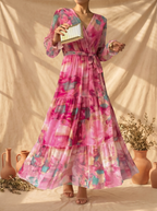 Hazel | Floral Wrap Dress