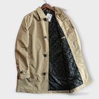 Men's Beige Coat, Weatherproof and Classic