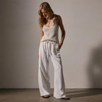 GLYJEL Relaxed Fit Wide-Leg Pants