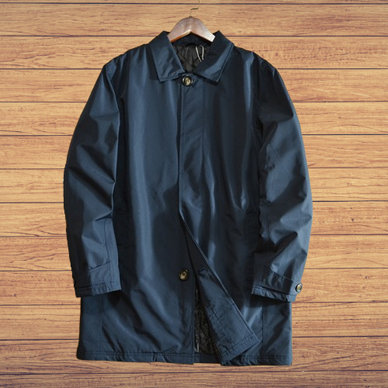Men's Gray Coat, Stylish & Elegant