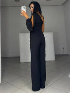 AYLIN | Statement One-Shoulder Jumpsuit
