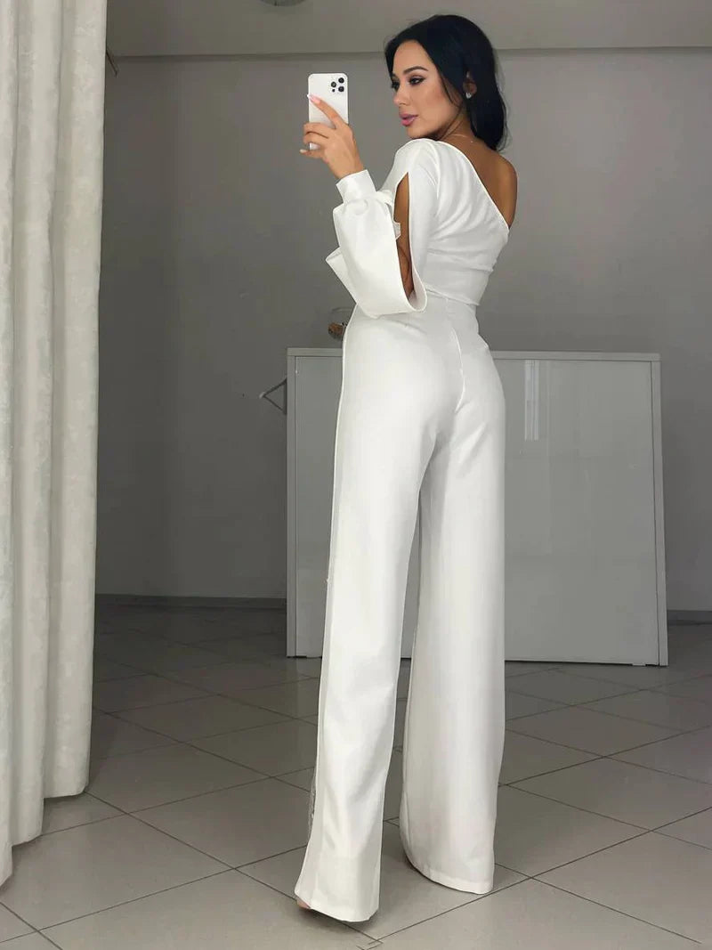 AYLIN | Statement One-Shoulder Jumpsuit