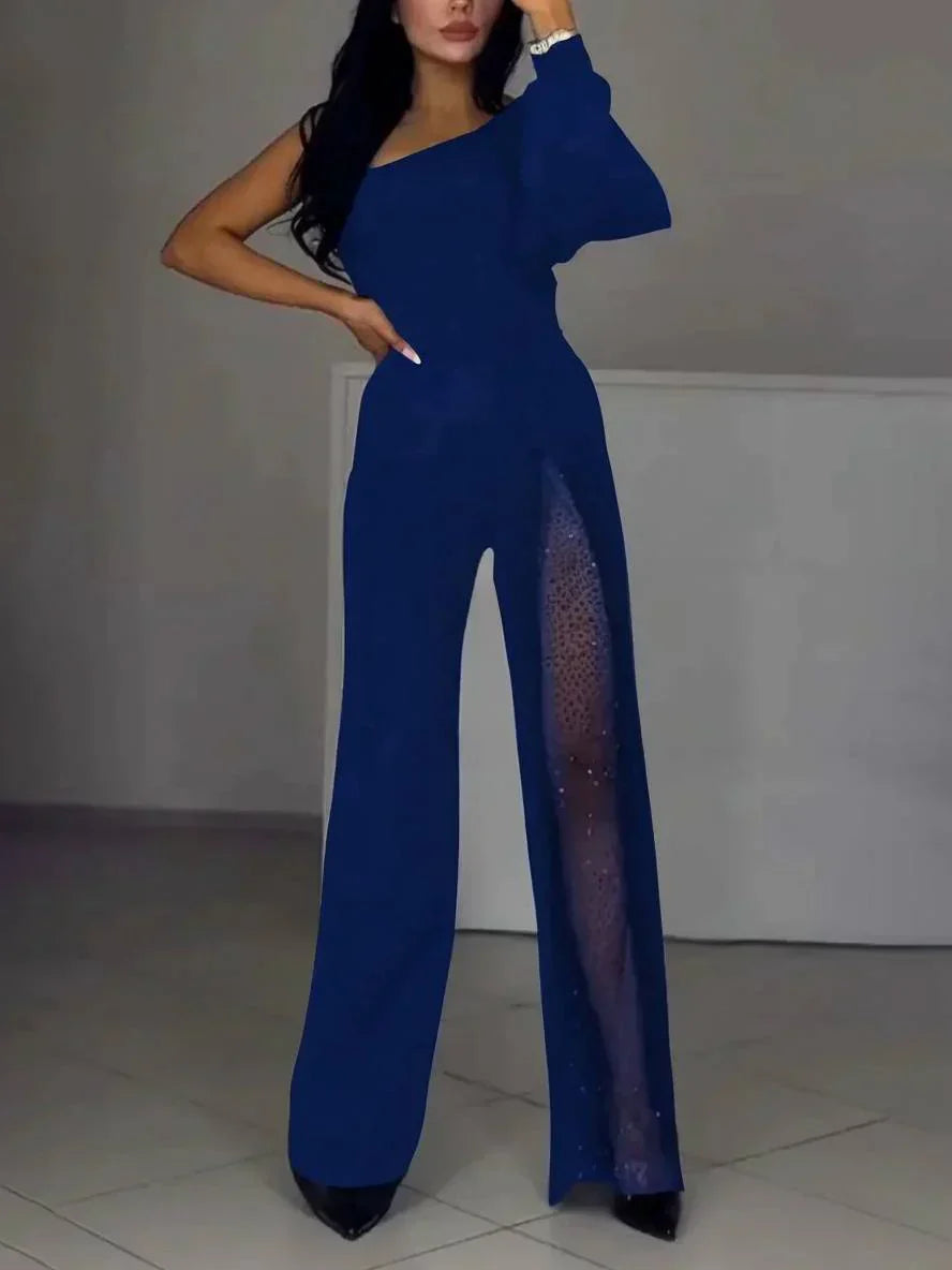 AYLIN | Statement One-Shoulder Jumpsuit