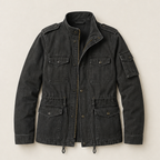 Women's Field Jacket with Stand Collar, Timeless and Versatile