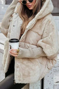 Kris Oversized Winter Jacket | Women's Hooded Jacket with Multicolor Design