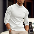 Men's Sweater Mock Neck Casual
