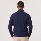 Men's Sweater Quarter Zip Knit
