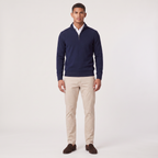 Men's Sweater Quarter Zip Knit