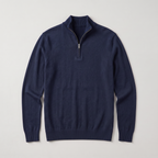 Men's Sweater Quarter Zip Knit