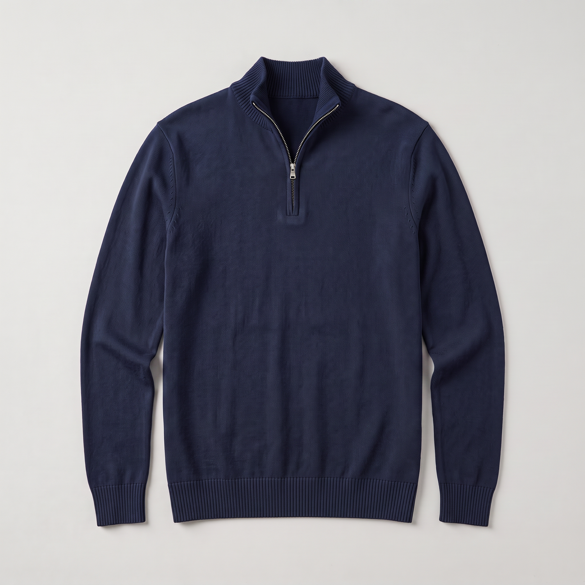 Men's Sweater Quarter Zip Knit