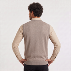 Men's Sweater Vest Argyle V Neck