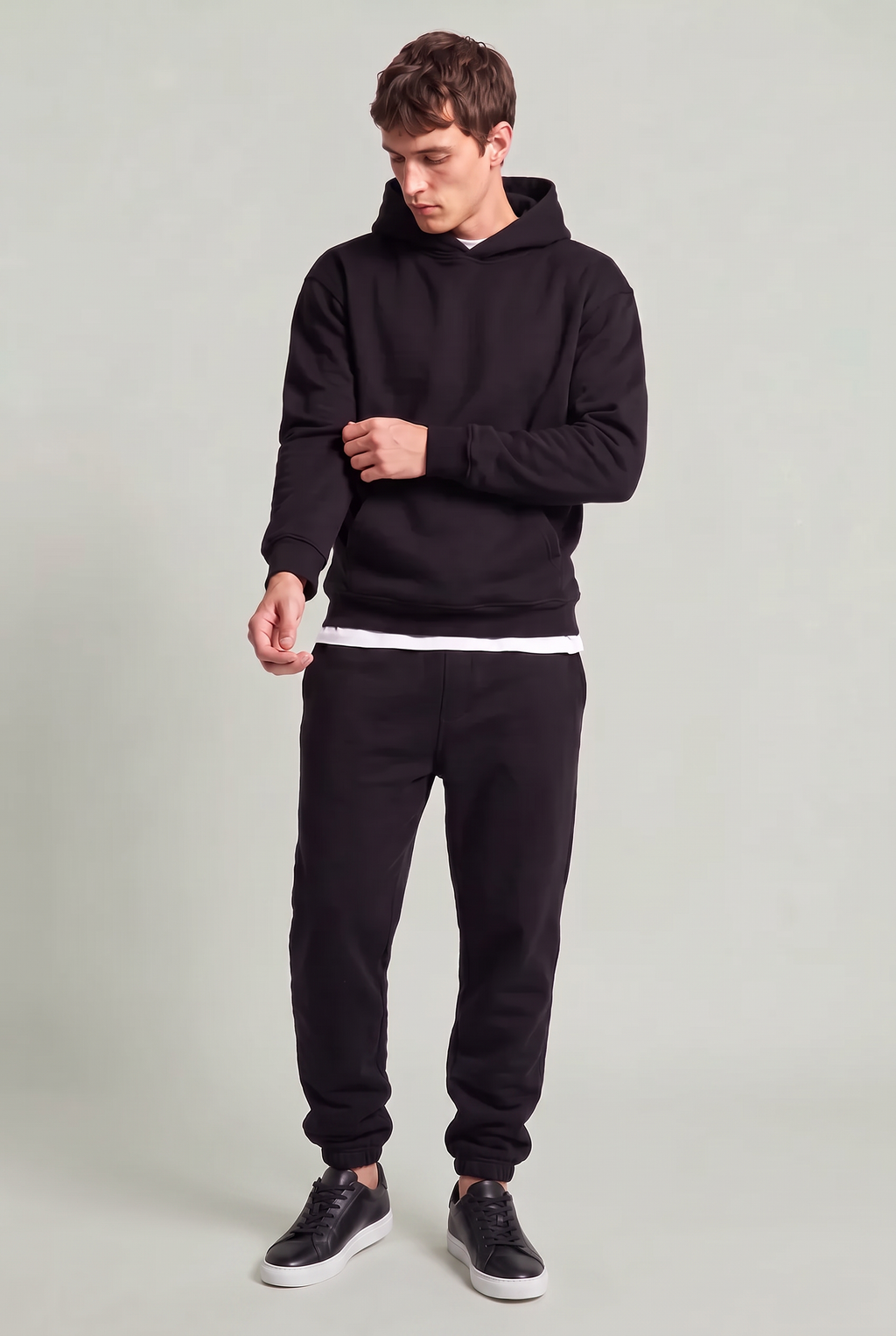 Men's Tracksuit Set Oversized Hoodie Jogger