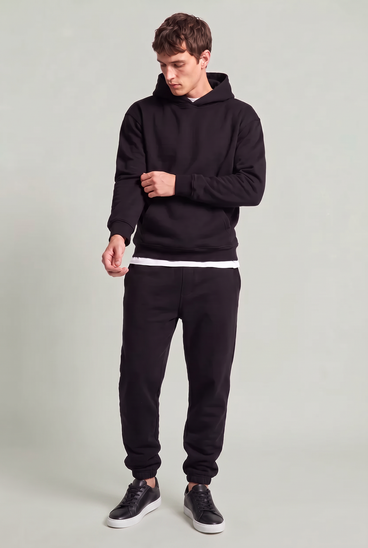 Men's Tracksuit Set Oversized Hoodie Jogger
