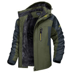 Waterproof Jacket Men, Warm for Winter Days