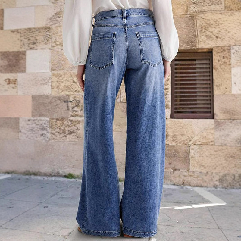Lara | Wide-Leg High-Waist Vintage Jeans