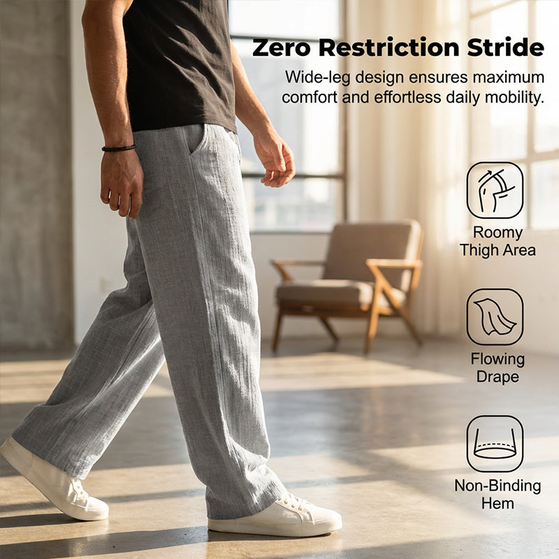 Lightweight Straight-Leg Pants