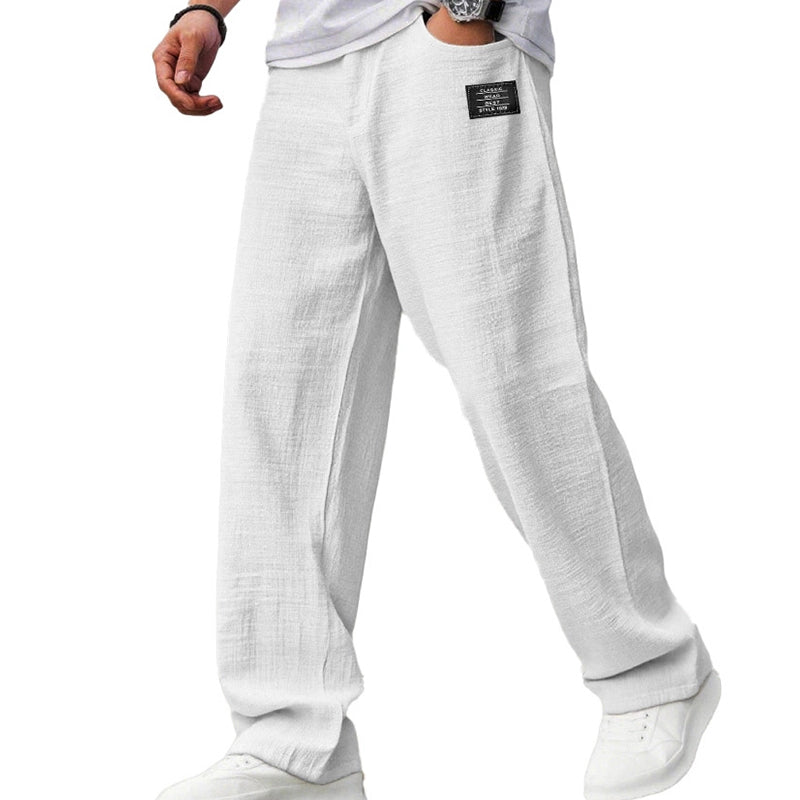 Lightweight Straight-Leg Pants