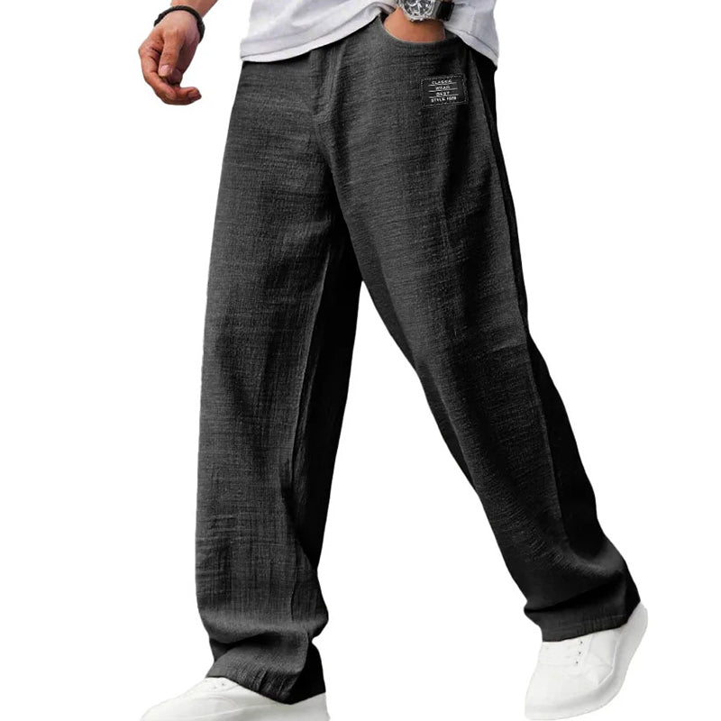 Lightweight Straight-Leg Pants