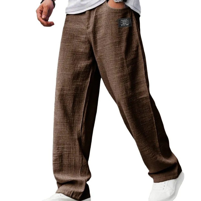 Lightweight Straight-Leg Pants