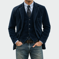 Suit Jacket Men with Vest, Elegant Set