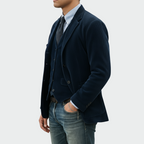 Suit Jacket Men with Vest, Elegant Set