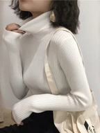 Women's Slim-Fit Turtleneck Sweater