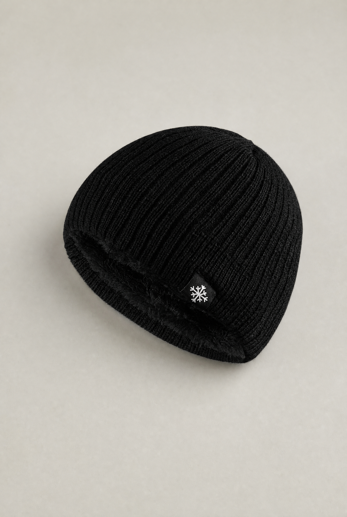Winter Hat Women Fleece Lined Beanie Knit