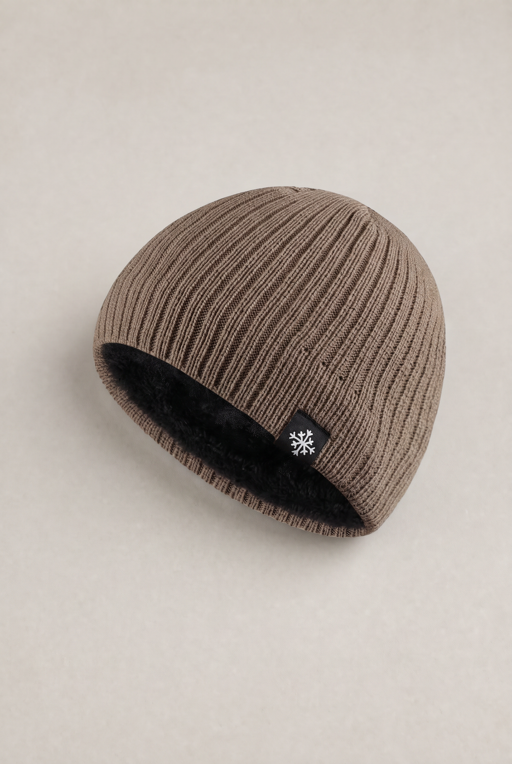 Winter Hat Women Fleece Lined Beanie Knit