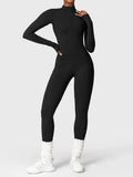 LUNA Zip-Front Bodycon Jumpsuit