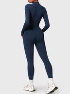 LUNA Zip-Front Bodycon Jumpsuit